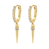 Pendulum Hoop Earrings