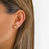 Small Zirconia Earrings