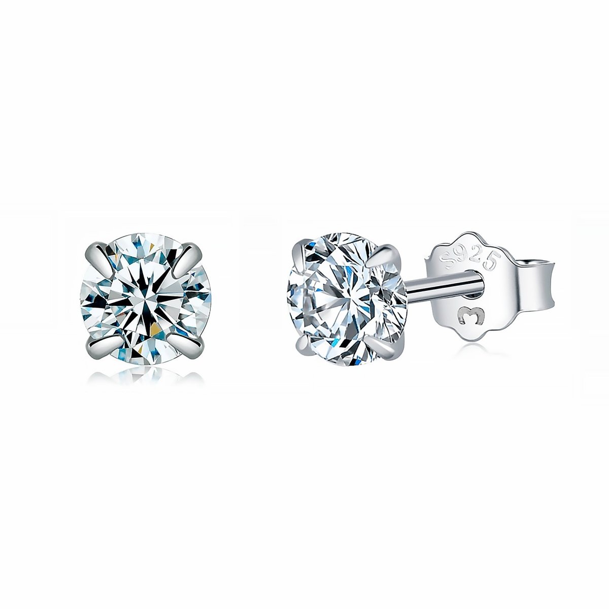 Tiny Zirconia Earrings
