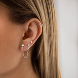 Small Zirconia Earrings