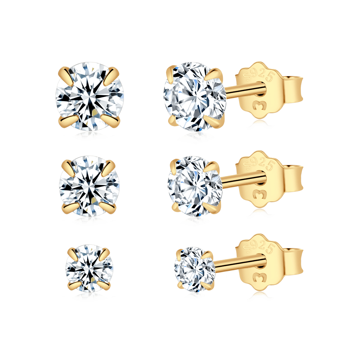 Small Zirconia Earrings