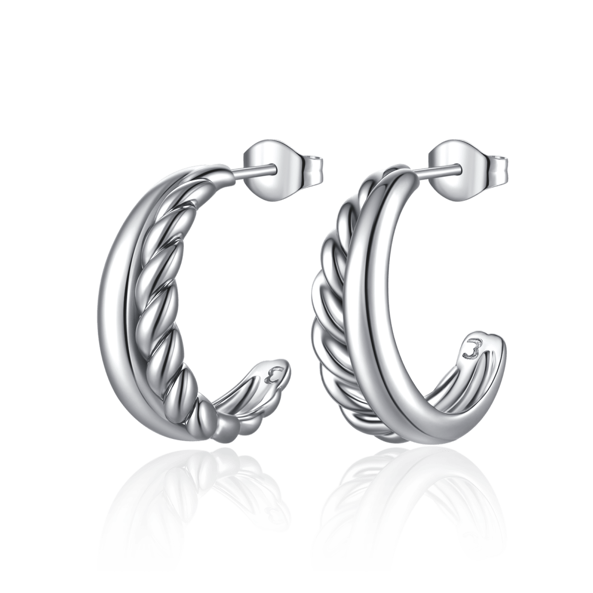Semiaro Textured Earrings
