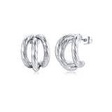 Trije Semihoop Earrings