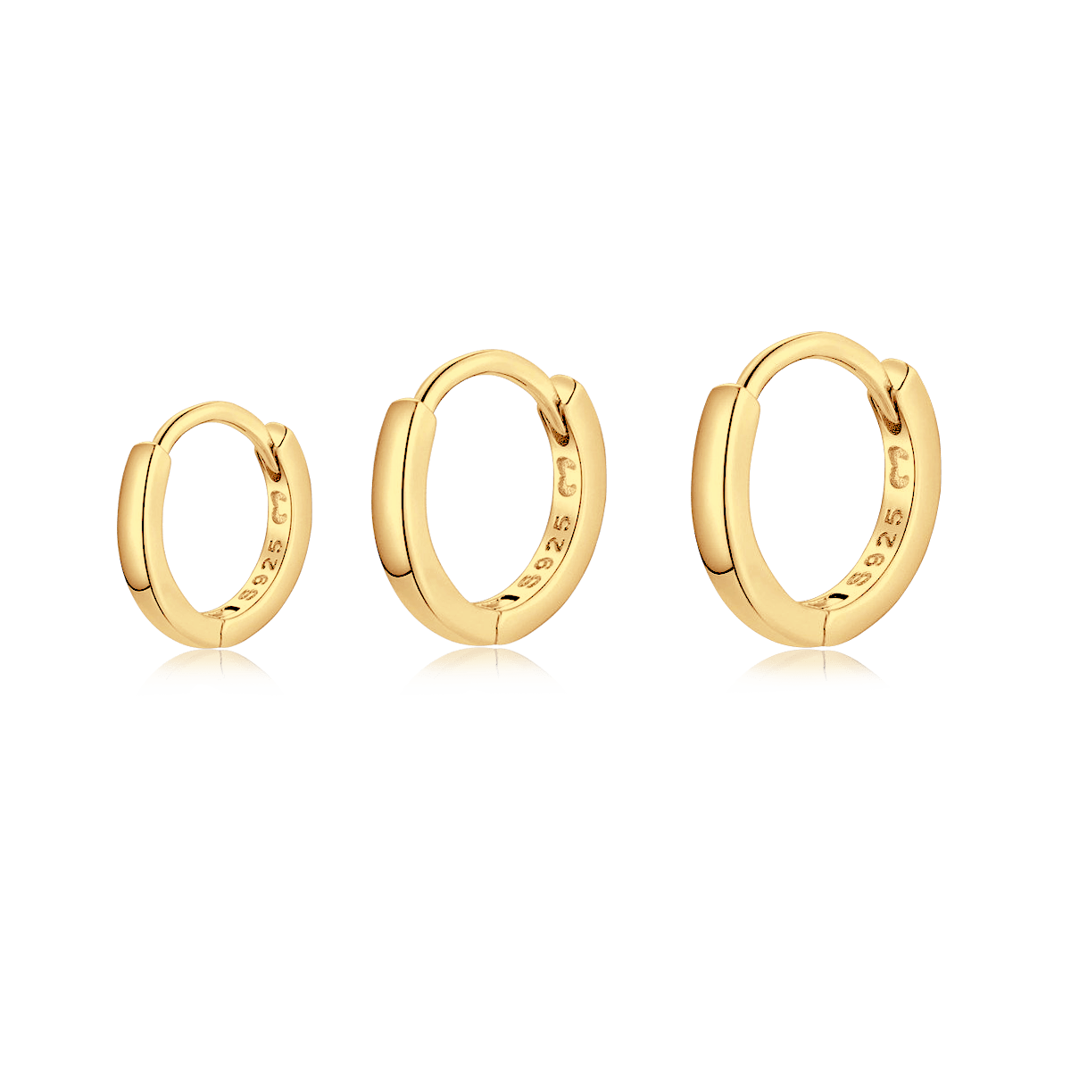 Trio Hoop Earrings