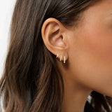 Triple Hoop Earrings