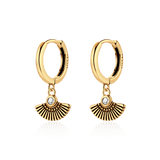 Fan Earrings