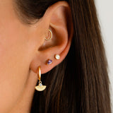 Fan Earrings