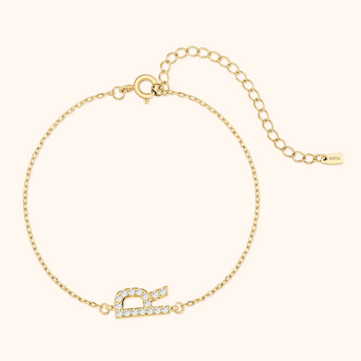 Alpha Letters Bracelet Sparkle
