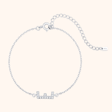 Alpha Letters Sparkle Bracelet