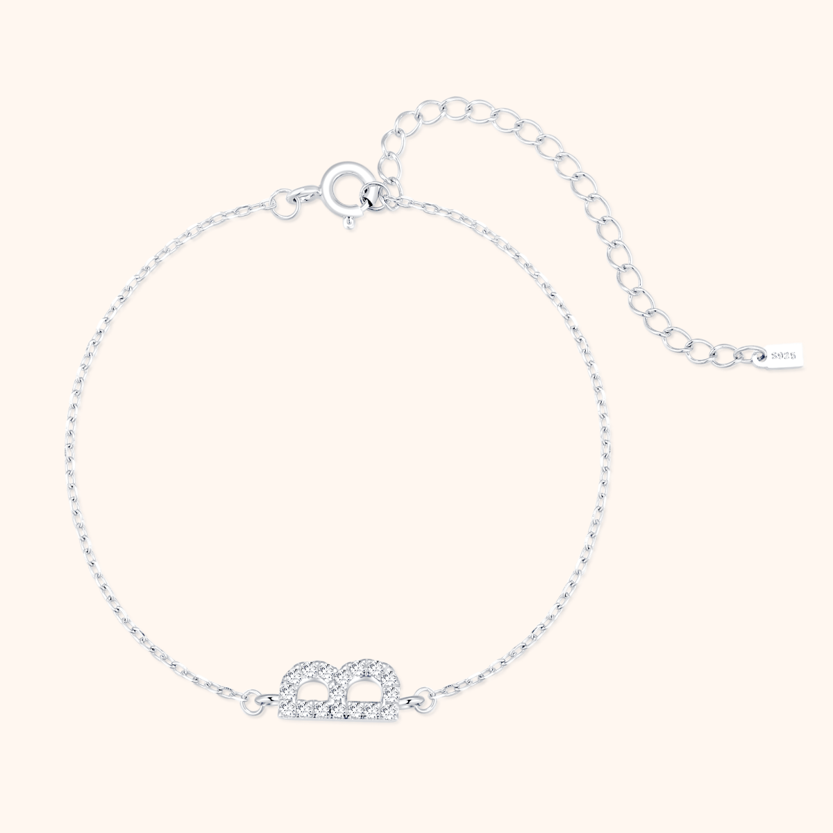 Alpha Letters Bracelet Sparkle