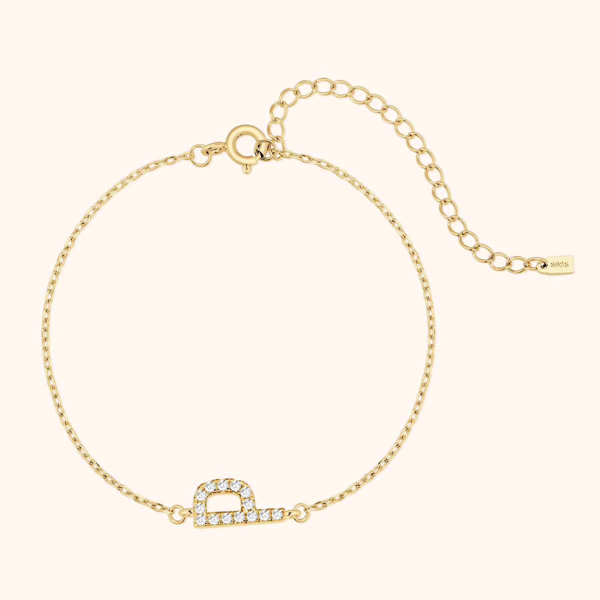 Alpha Letters Bracelet Sparkle
