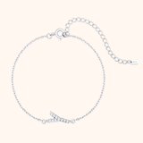 Alpha Letters Sparkle Bracelet