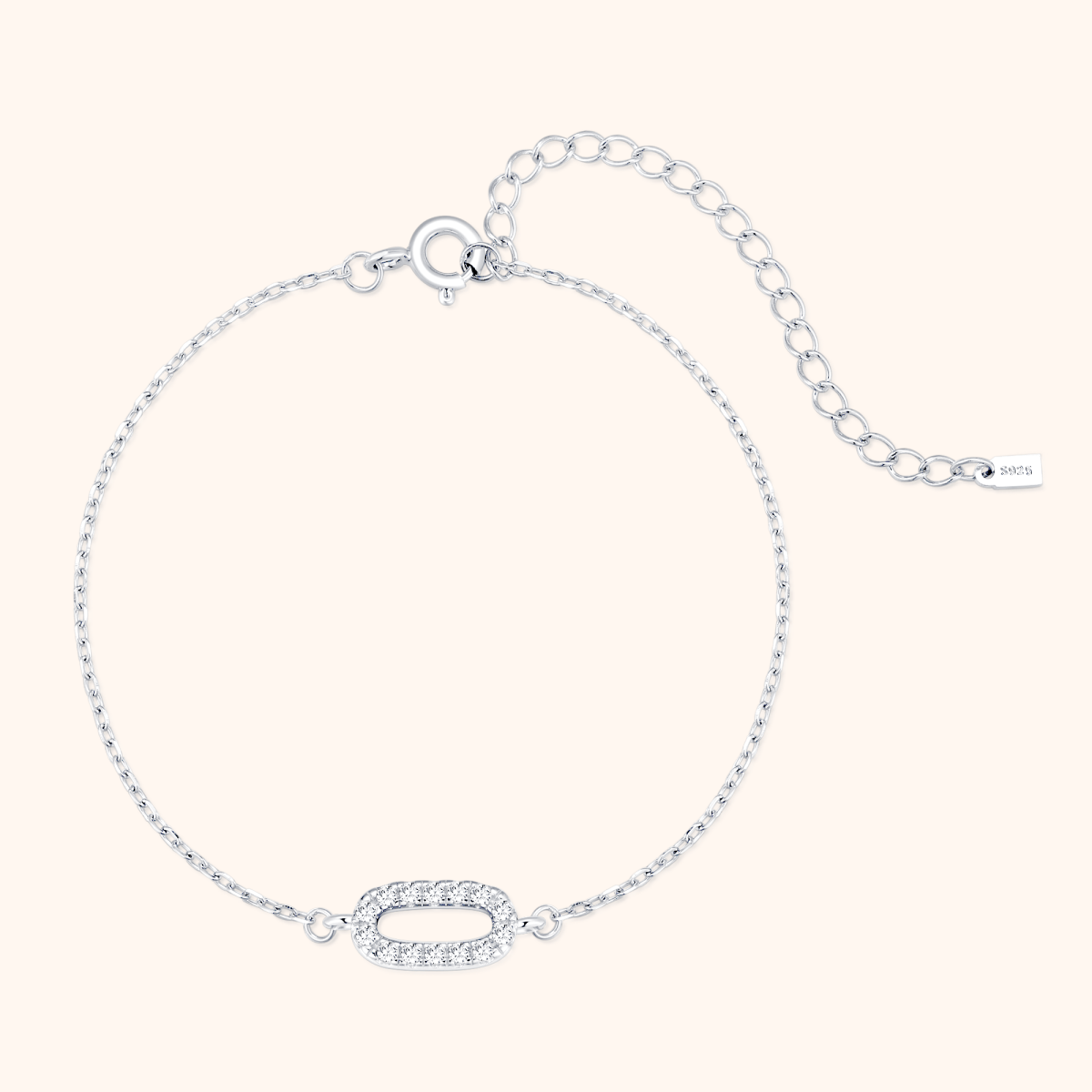Alpha Letters Sparkle Bracelet