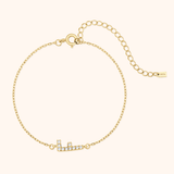 Alpha Letters Sparkle Bracelet