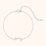 Alpha Letters Sparkle Bracelet