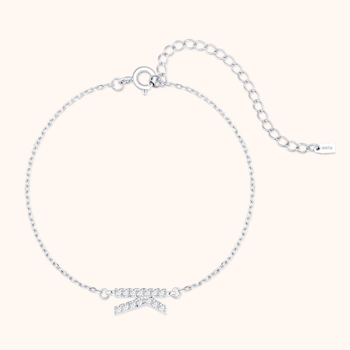 Alpha Letters Sparkle Bracelet