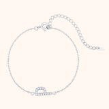 Alpha Letters Sparkle Bracelet