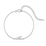 Alpha Letters Sparkle Bracelet