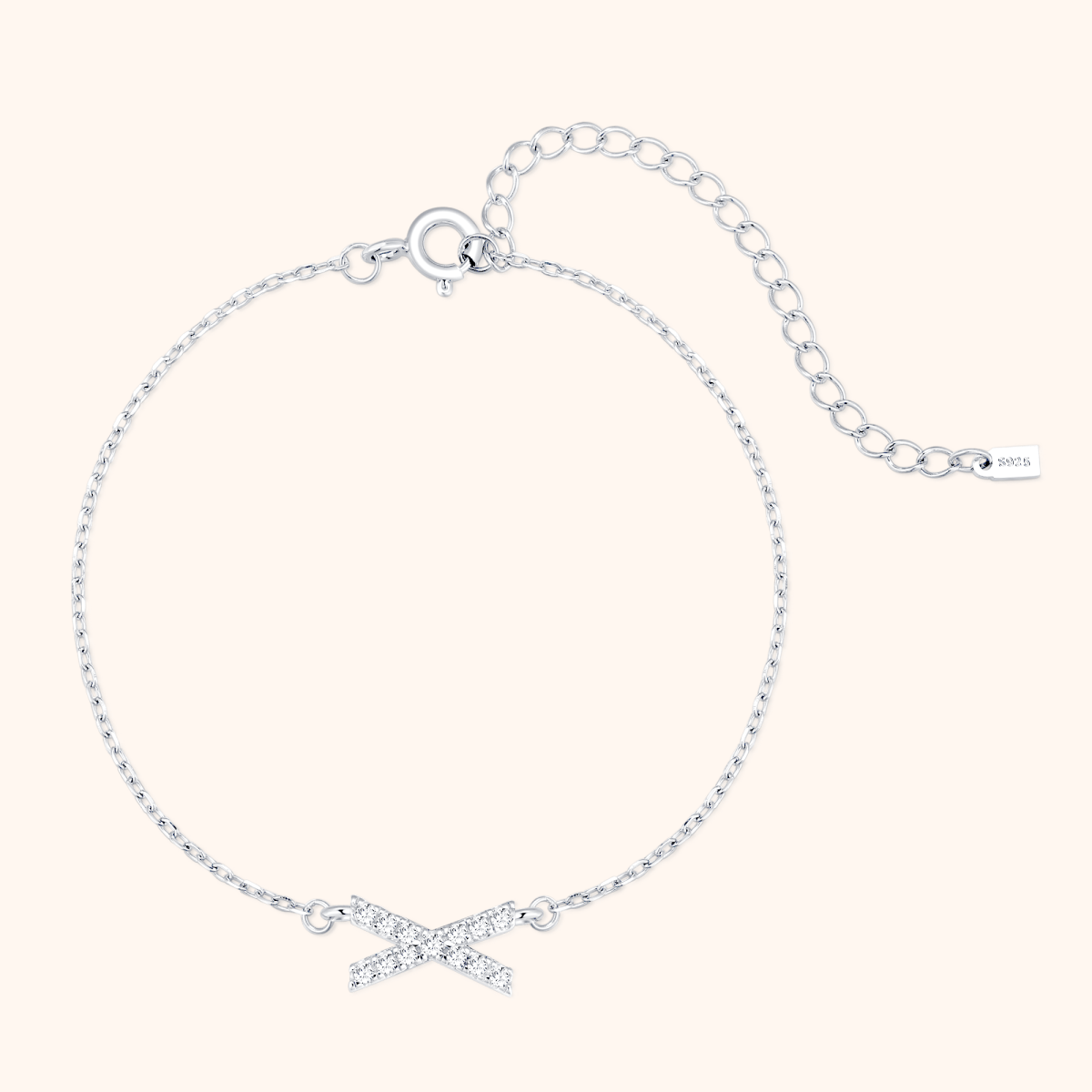 Alpha Letters Sparkle Bracelet
