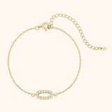 Alpha Letters Sparkle Bracelet