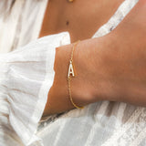 Alpha Letters Sparkle Bracelet