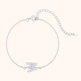 Alpha Letters Sparkle Bracelet