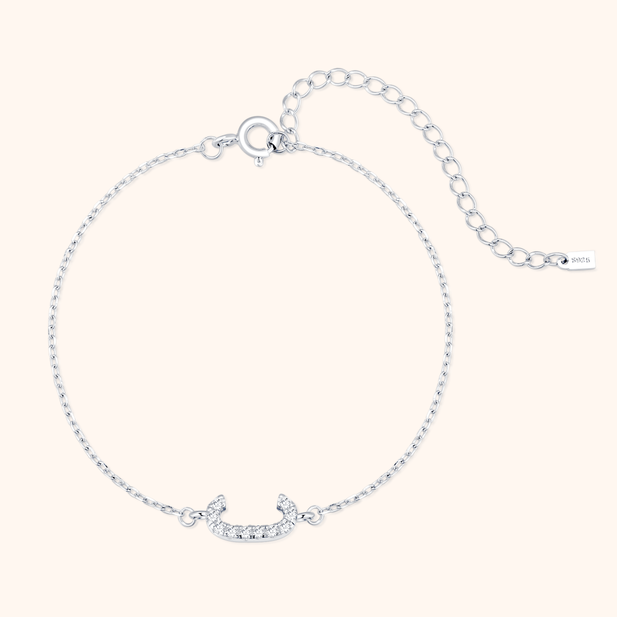 Alpha Letters Sparkle Bracelet
