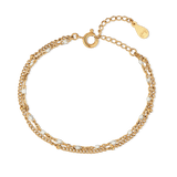 White Bead Bracelet