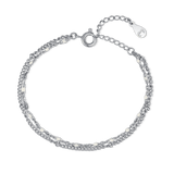 White Bead Bracelet