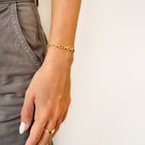 Link and Circle Bracelet