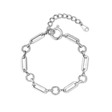 Link and Circle Bracelet