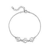 Paw Prints Trio Bracelet
