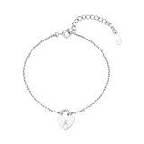 Initial Heart Bracelet