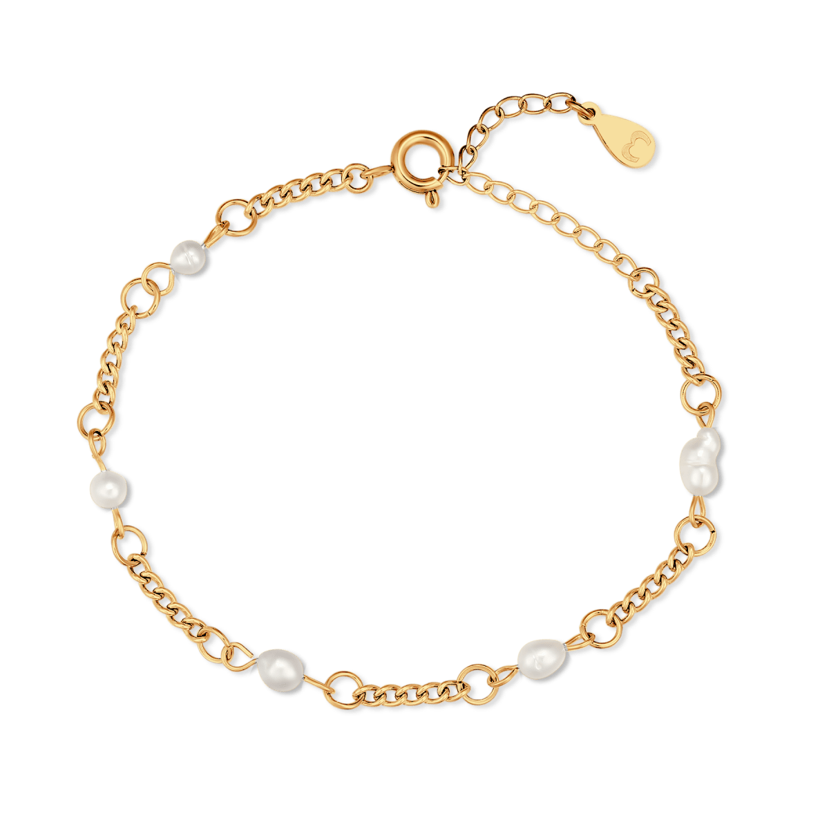 White Pearl Bracelet