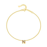 Shiny Initial Bracelet