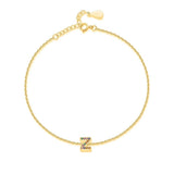 Shinny Initial Bracelet