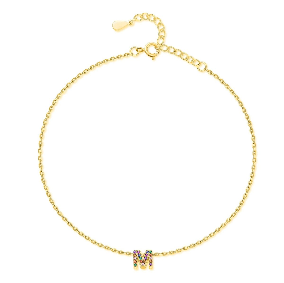 Shinny Initial Bracelet