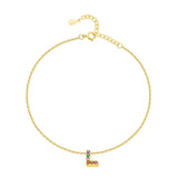 Shiny Initial Bracelet