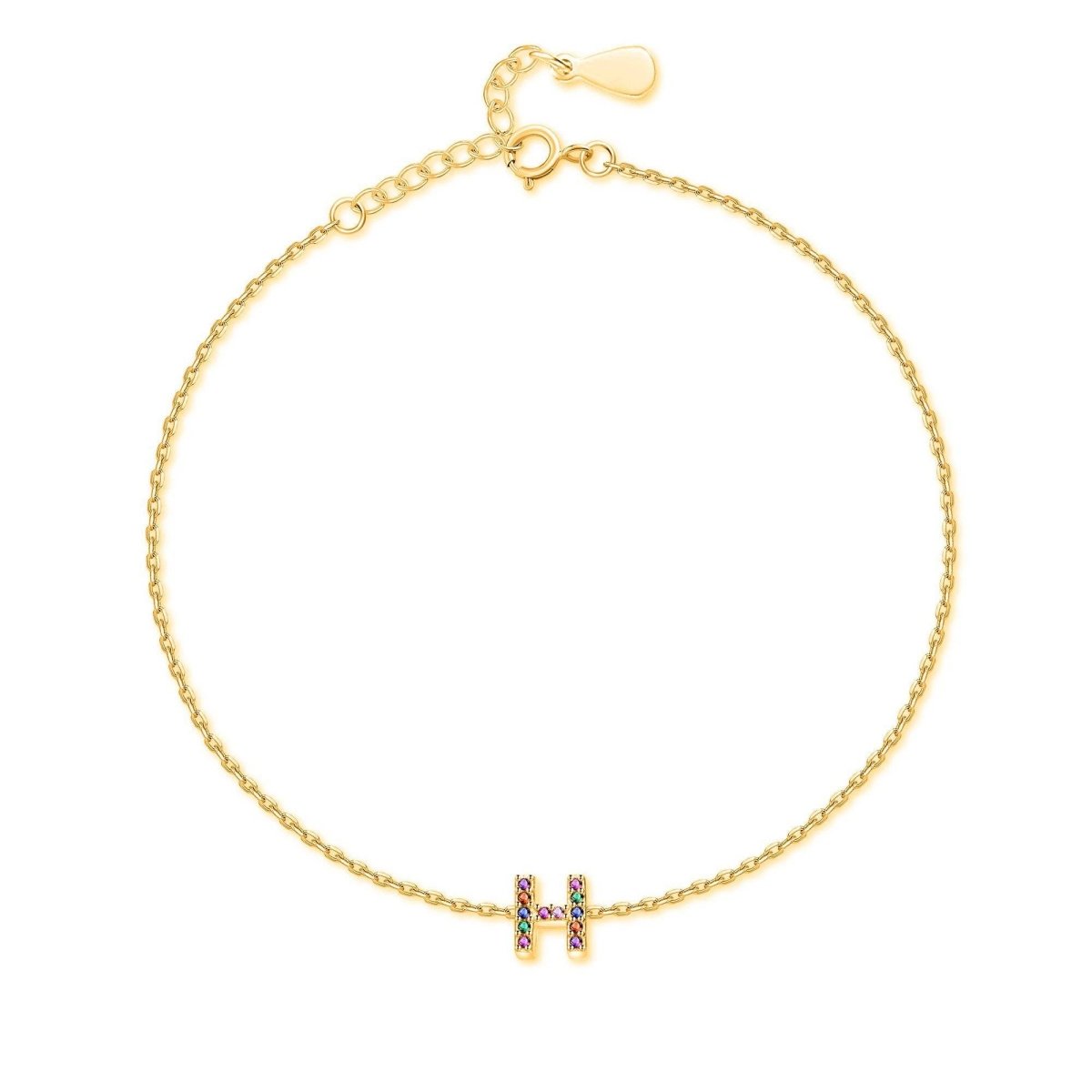 Shinny Initial Bracelet