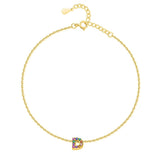 Shiny Initial Bracelet