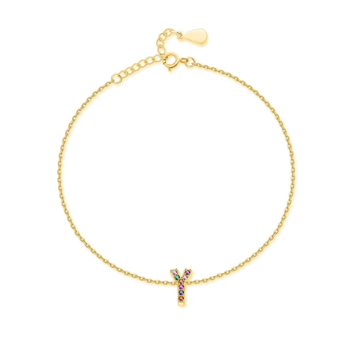 Shinny Initial Bracelet