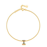 Shiny Initial Bracelet