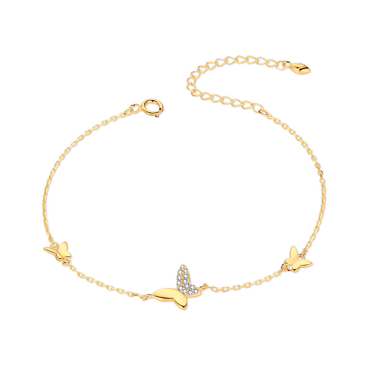 Butterfly Trio Bracelet