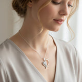 Pet Ashes Pendant in Beating Heart