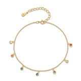 Brilliant Ankle Bracelet