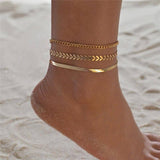Cleopatra 4MM Ankle Bracelet