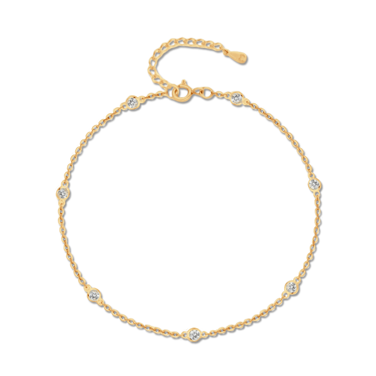 Diamond Ankle Bracelet