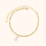 Initials Anklet