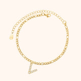 Initials Anklet