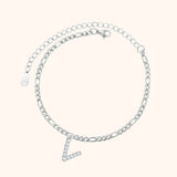 Initials Anklet